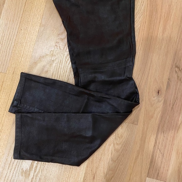 BlankNYC brown faux leather low rise pants size 27 - Picture 9 of 11
